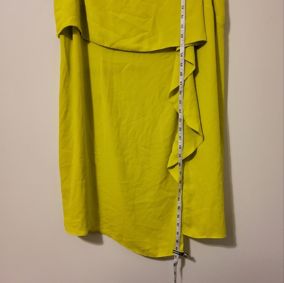 NWT!  Cato Woman Lime Twist Sleeveless Shift Dress Round Neckline Size 20WP - Picture 3 of 8